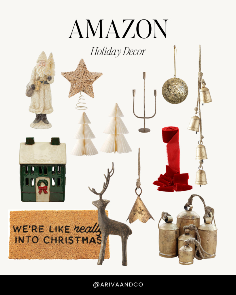 Amazon Christmas decor, holiday decor 
